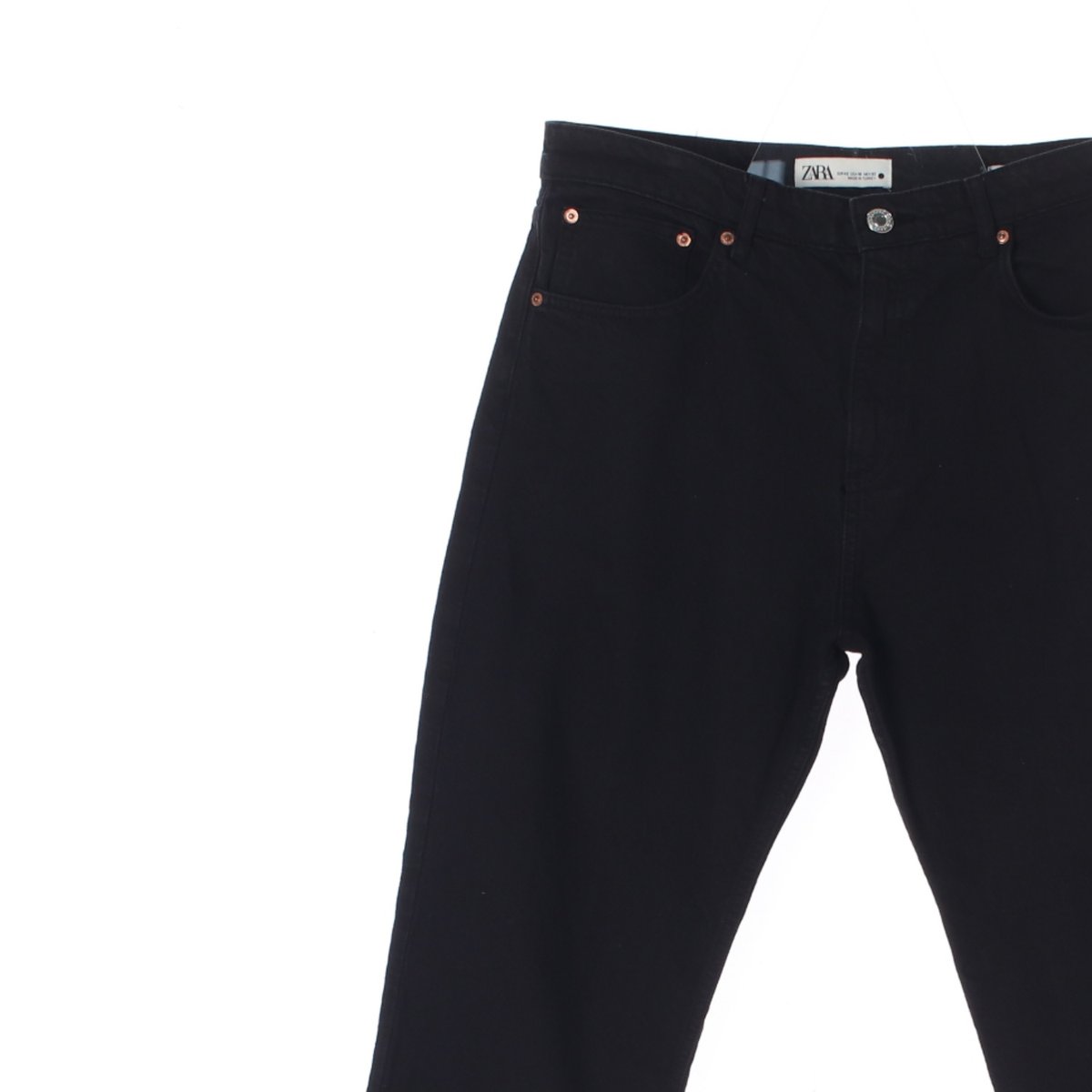 자라 블랙 롱 청바지 블랙진 이미지 2
