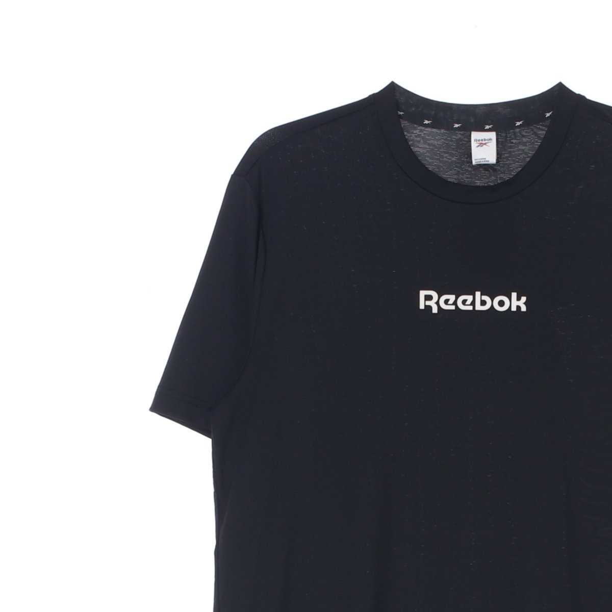 리복 블랙 반팔 라운드 티셔츠 이미지 2