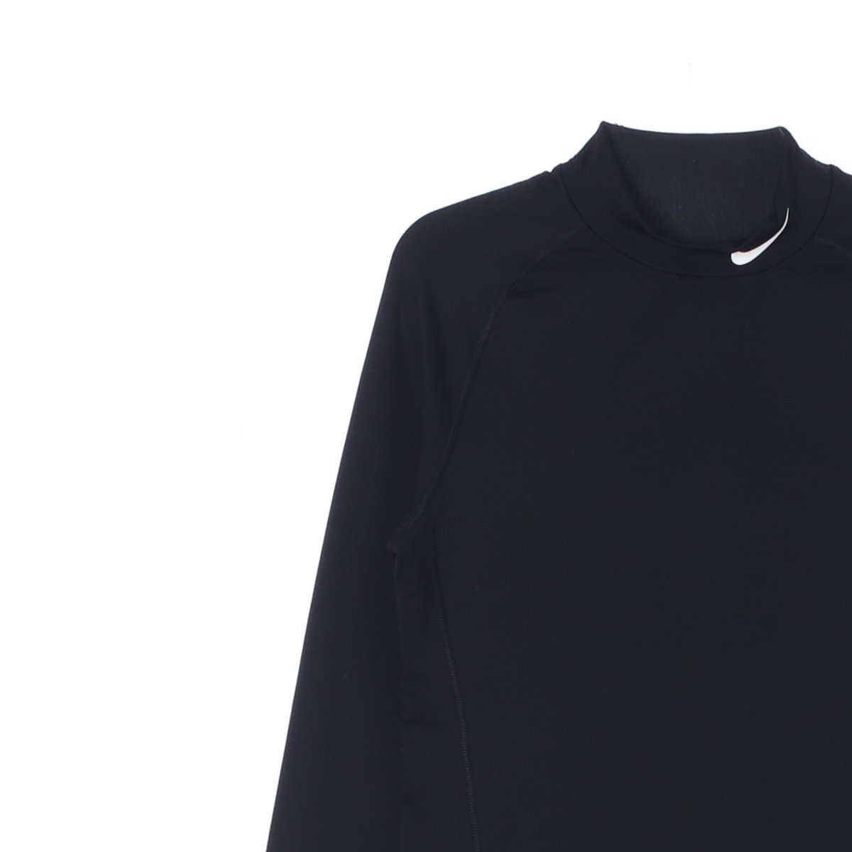 나이키 프로 블랙 하프넥 긴팔 티셔츠 이미지 2