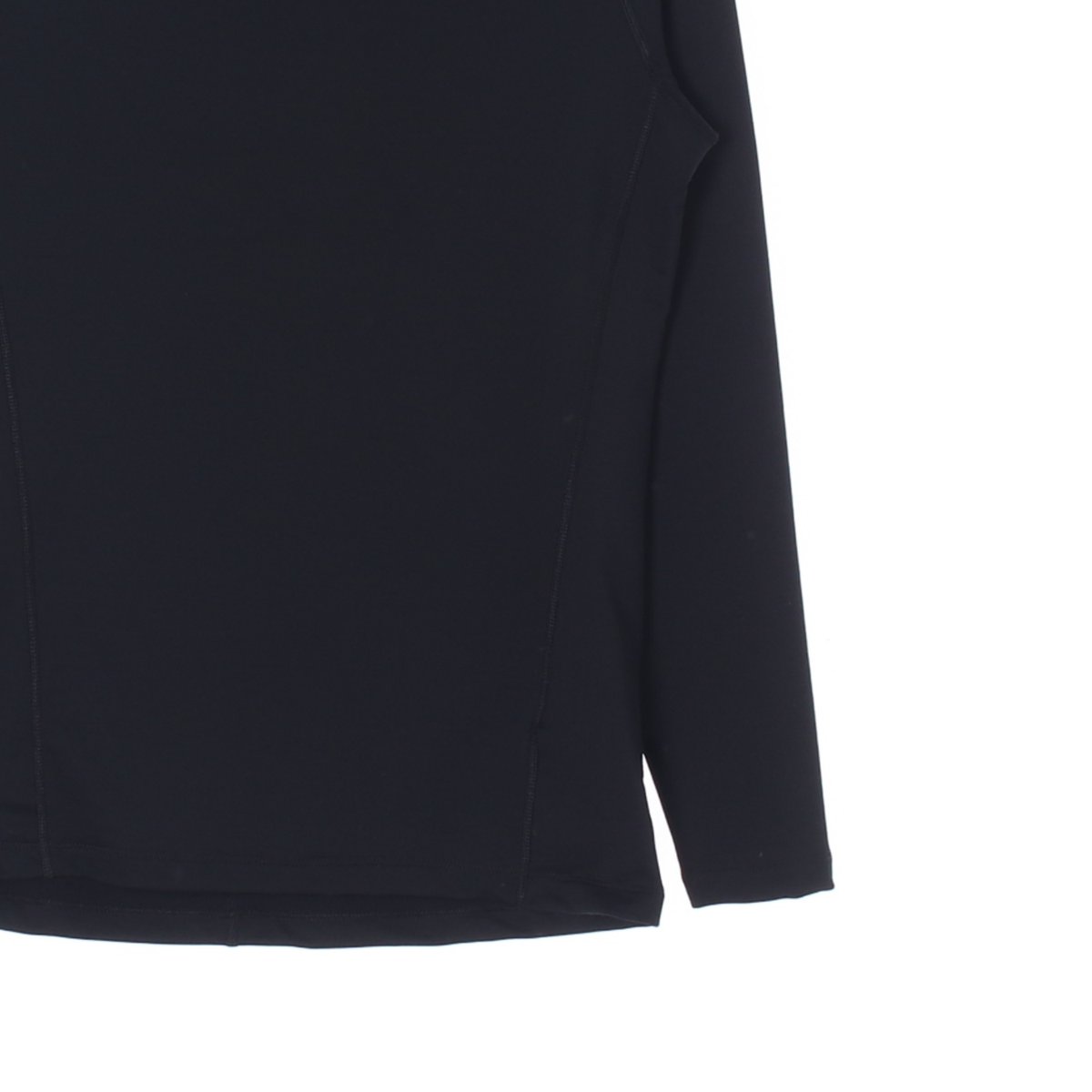 나이키 프로 블랙 하프넥 긴팔 티셔츠 이미지 3