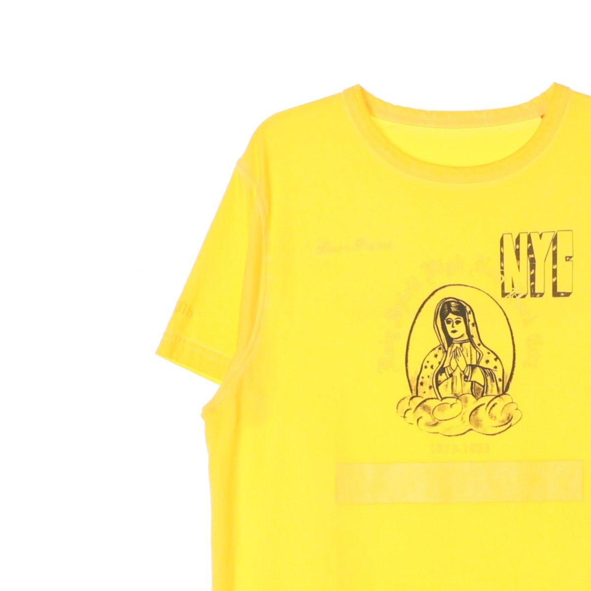 헤론 프레스톤 옐로우 반팔 라운드 티셔츠 이미지 2