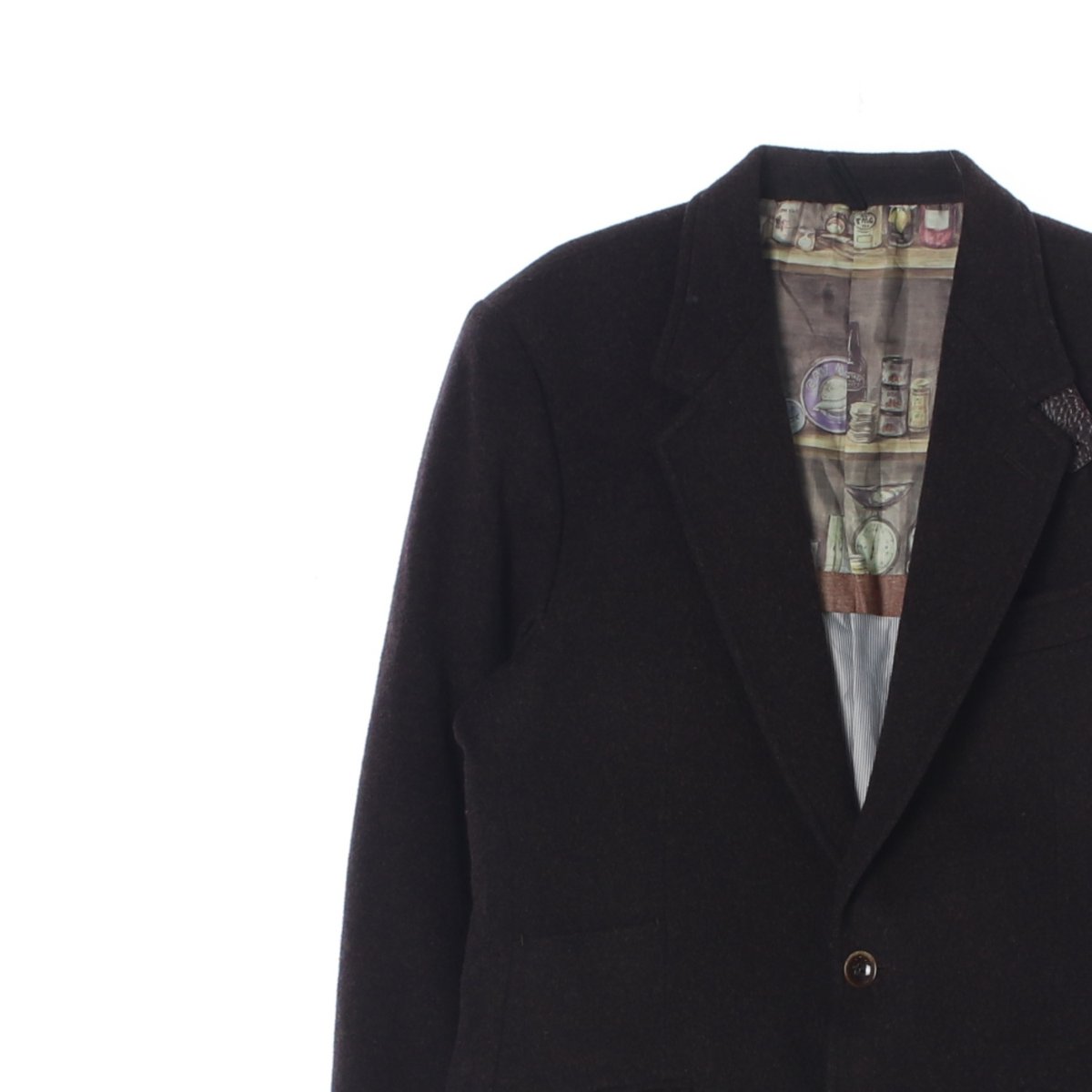 커스텀멜로우 울 싱글 재킷 이미지 2