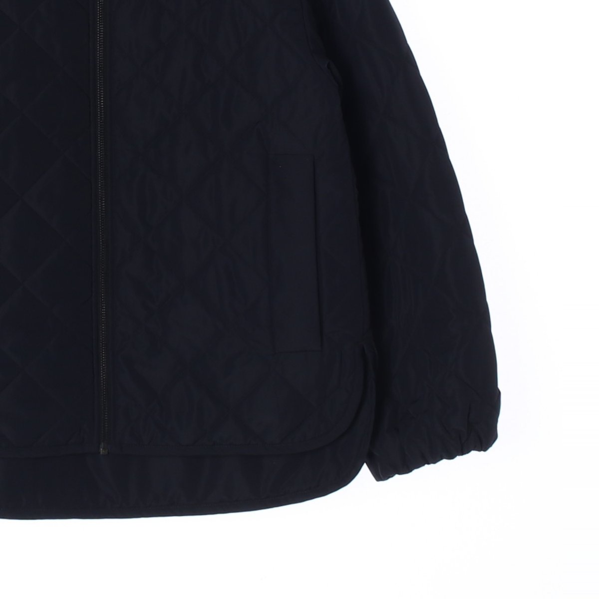 코스 블랙 노멀 블루종 퀼팅 경량 패딩 이미지 3