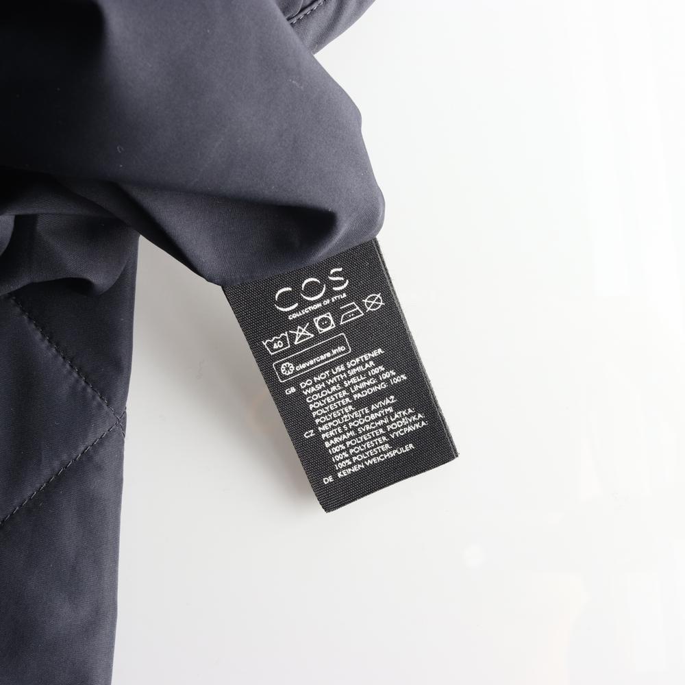 코스 블랙 노멀 블루종 퀼팅 경량 패딩 이미지 6