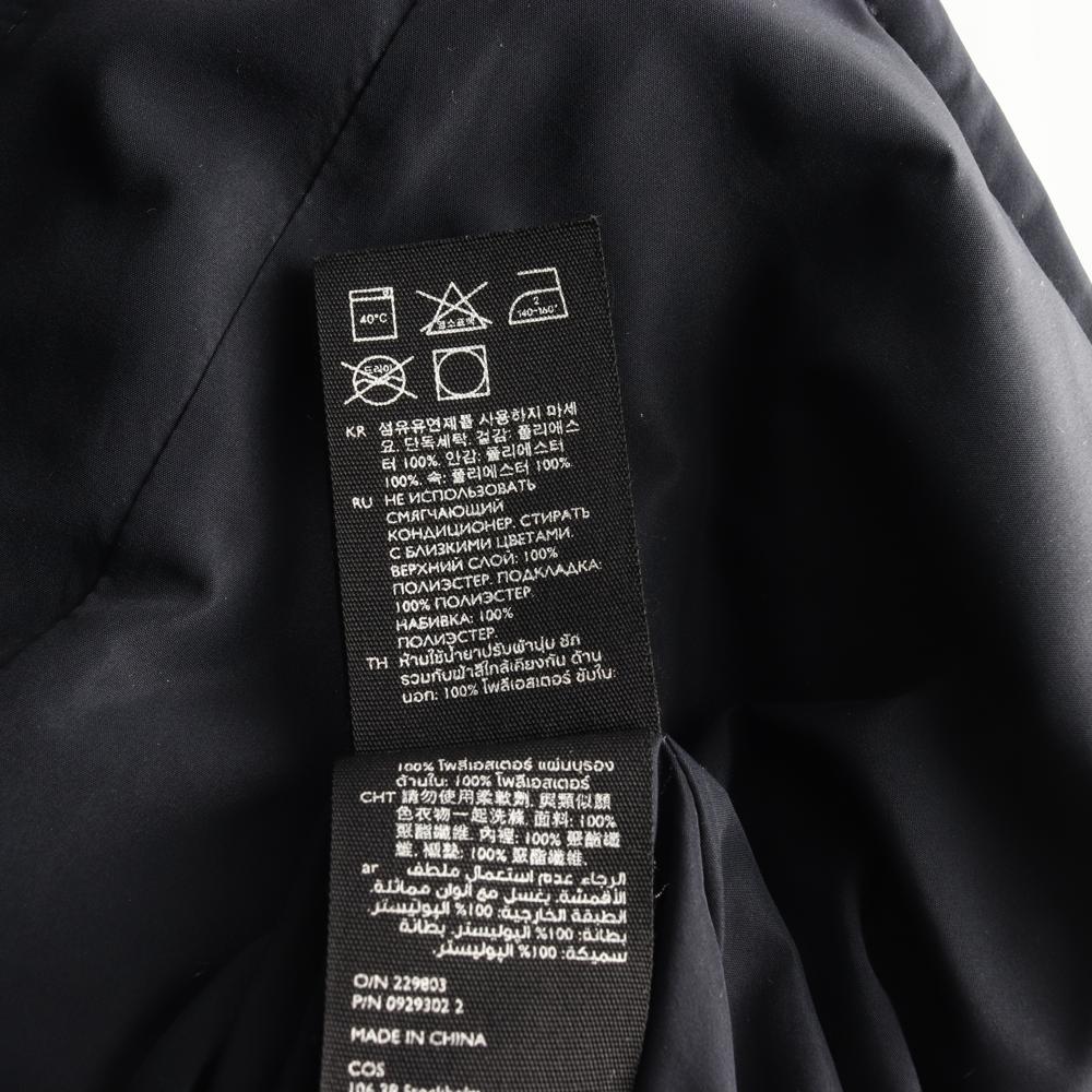 코스 블랙 노멀 블루종 퀼팅 경량 패딩 이미지 7
