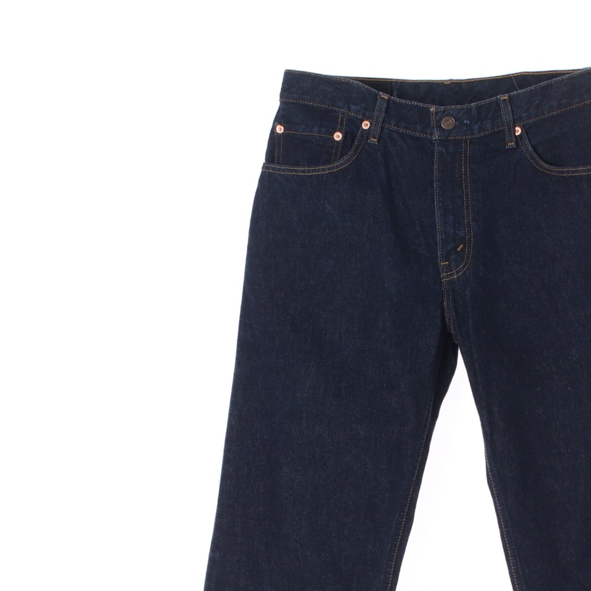 리바이스506 네이비 진청 데님 청바지 이미지 2