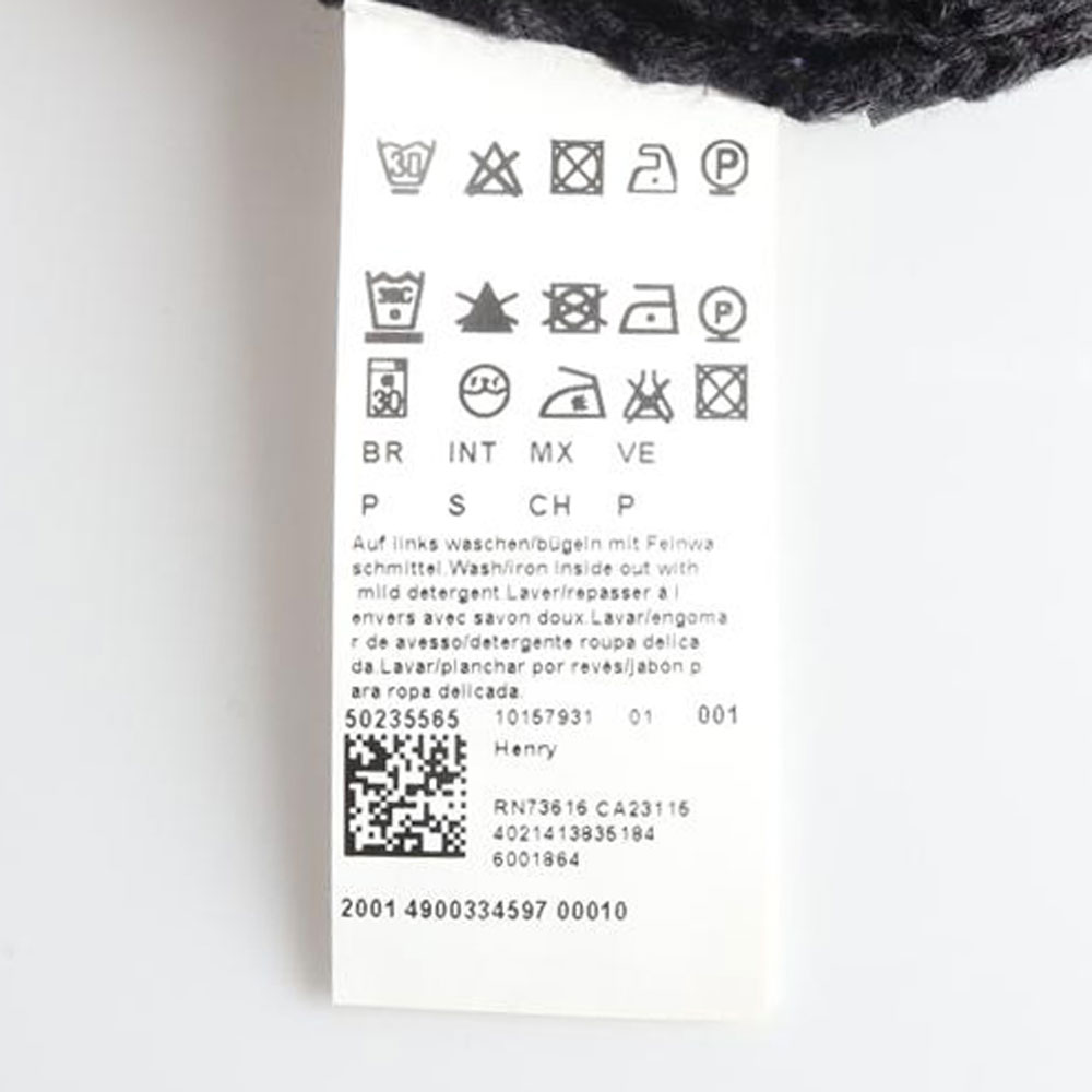 휴고 보스 블랙 모크넥 집업 가디건 재킷 이미지 6