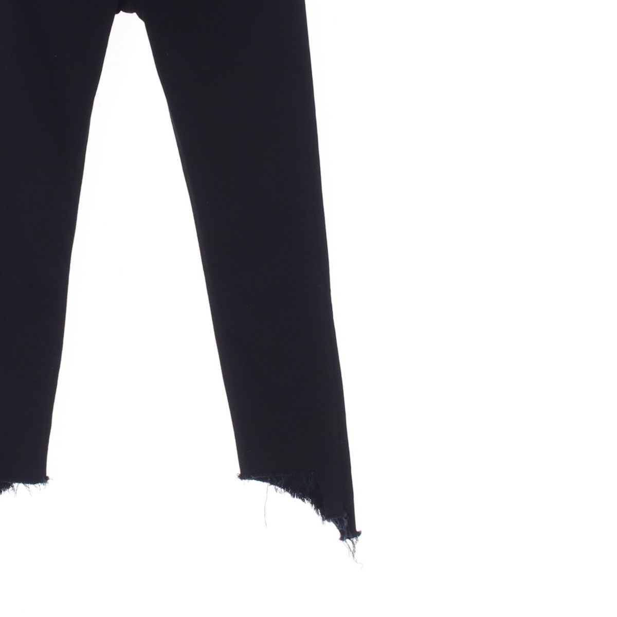 랙앤본 블랙 스키니핏 밑단 절개 데님 청바지 이미지 3