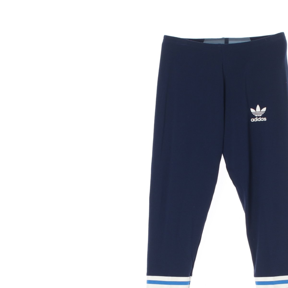 아디다스 블루 배색 레깅스 이미지 2