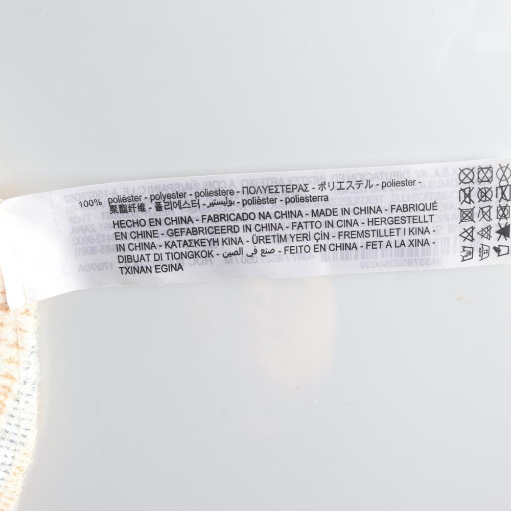 자라 아이보리 체크 플리츠 밴딩 롱스커트 이미지 6