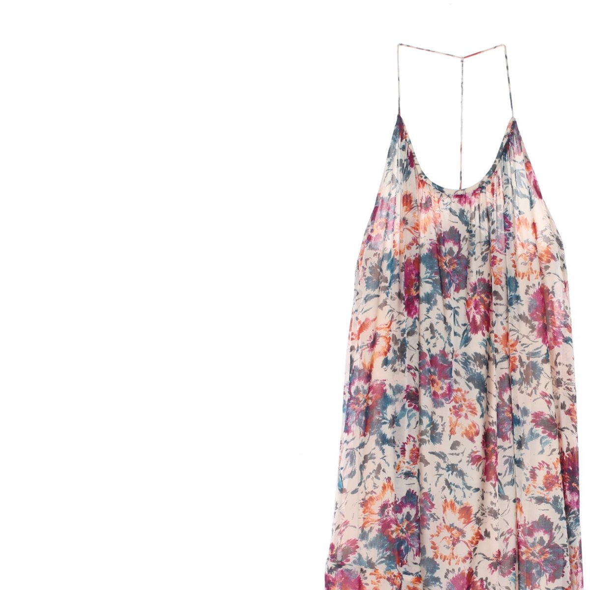 자라 플라워 뷔스티에 오버핏 롱원피스 이미지 2