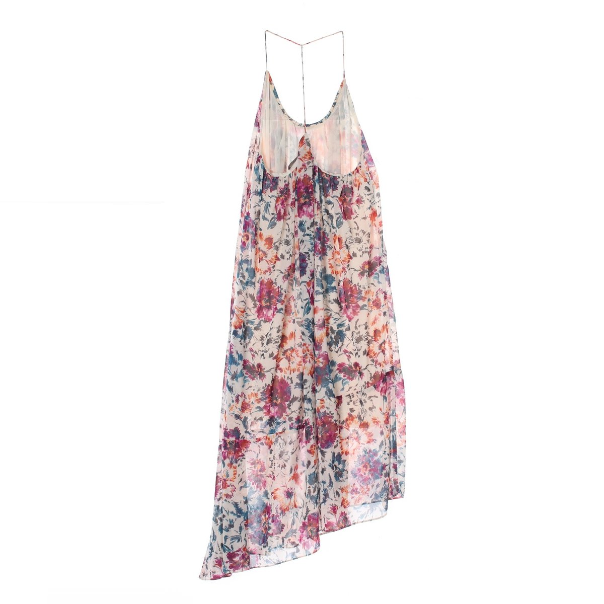 자라 플라워 뷔스티에 오버핏 롱원피스 이미지 4