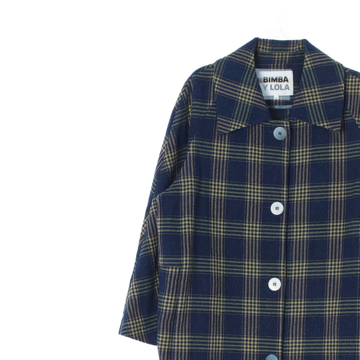 빔바이롤라 레트로 체크 싱글 코트 이미지 2