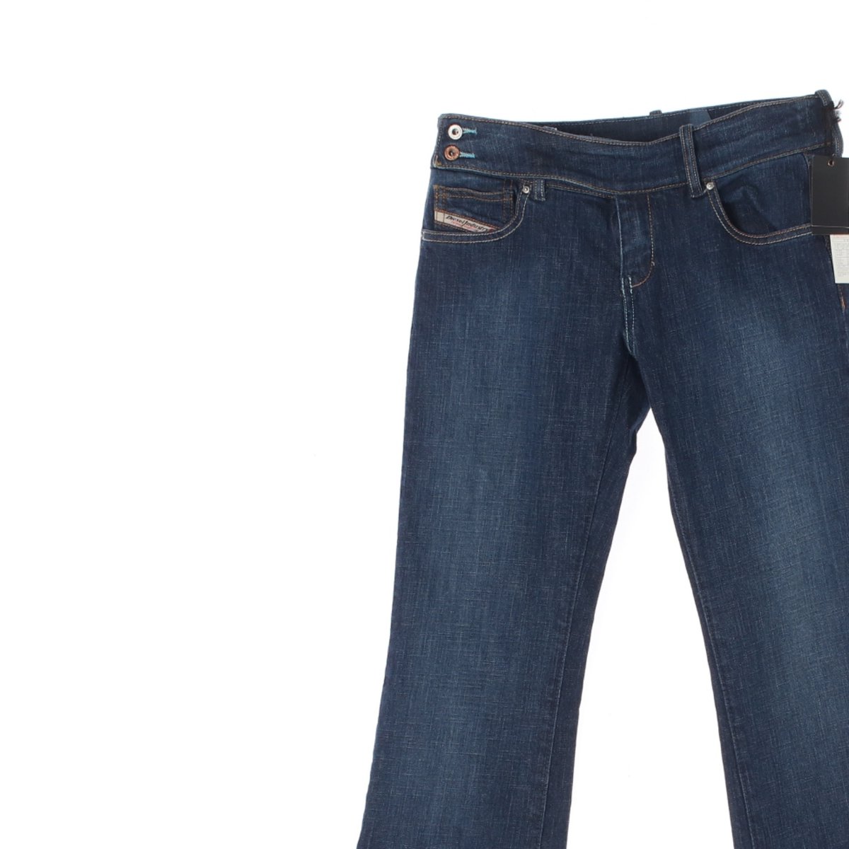 디젤 로우라이즈 부츠컷 청바지 이미지 2