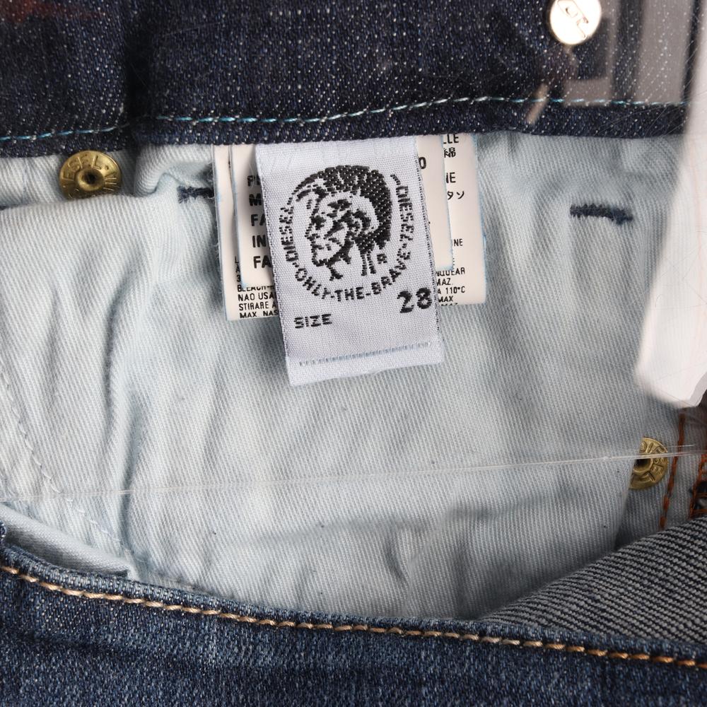 디젤 로우라이즈 부츠컷 청바지 이미지 5