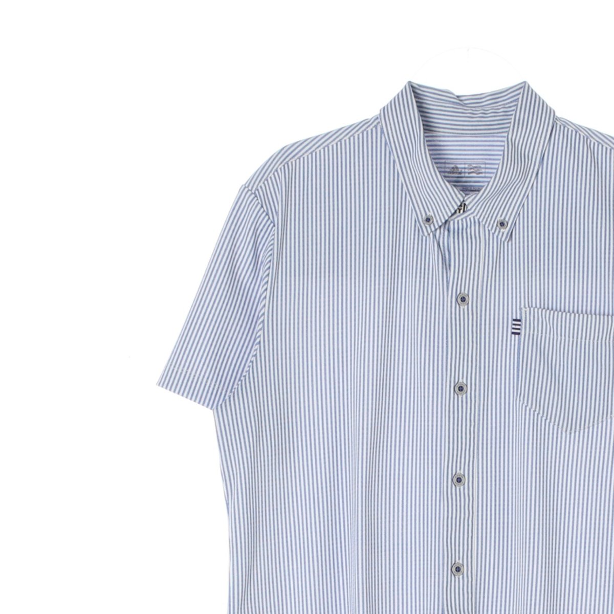 아디다스 골프 스트라이프 반팔 셔츠 이미지 2