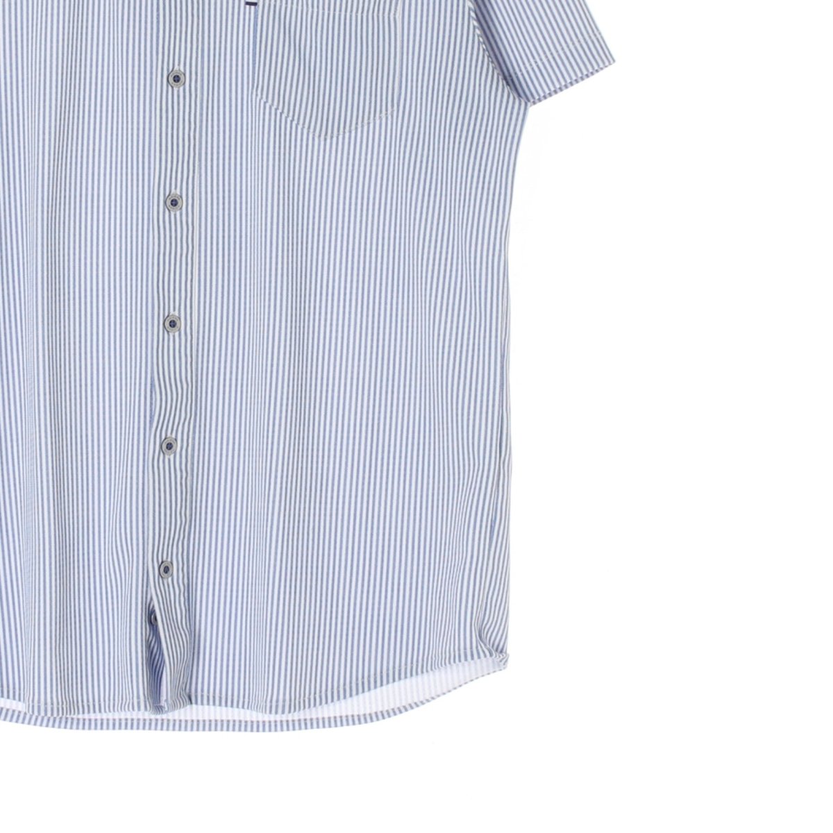 아디다스 골프 스트라이프 반팔 셔츠 이미지 3