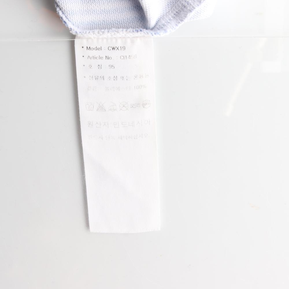 아디다스 골프 스트라이프 반팔 셔츠 이미지 6