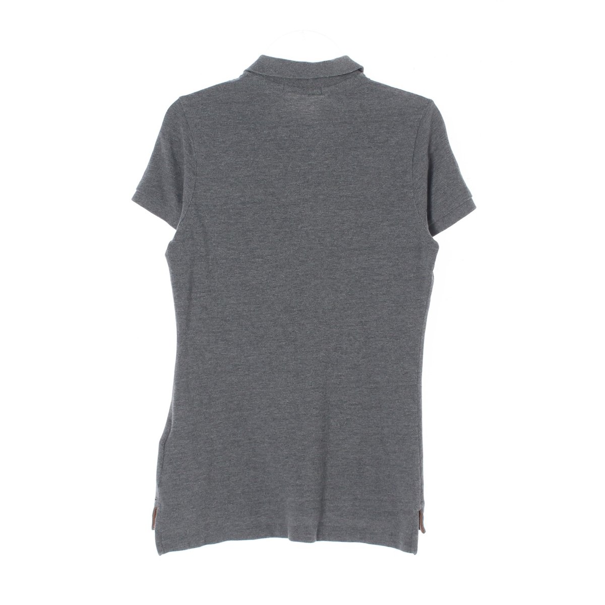 폴로 랄프 로렌 그레이 반팔 카라 폴로 티셔츠 이미지 4