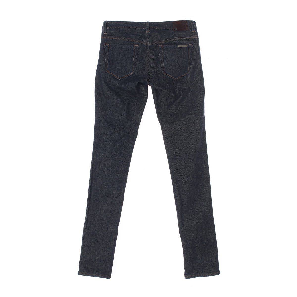 아르마니 익스체인지 로우라이즈 진청 생지 청바지 이미지 4