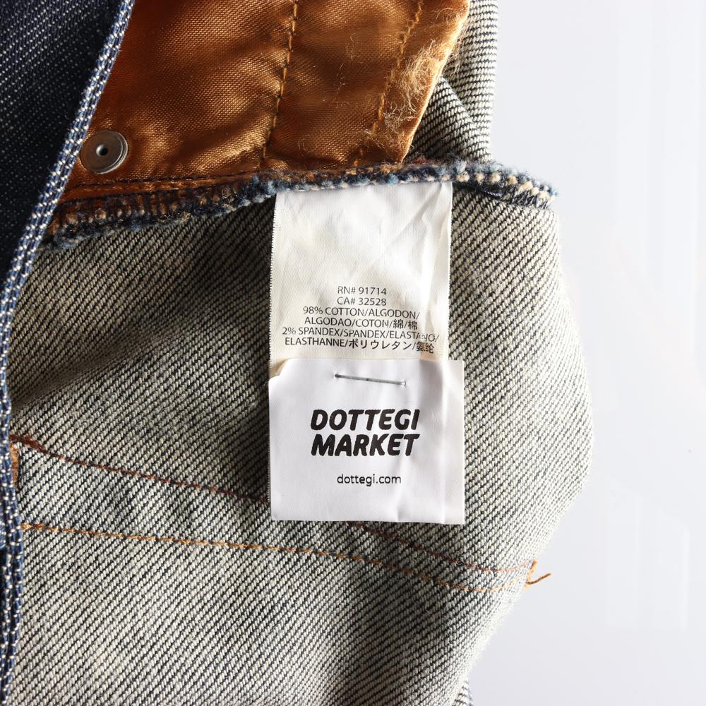 아르마니 익스체인지 로우라이즈 진청 생지 청바지 이미지 6