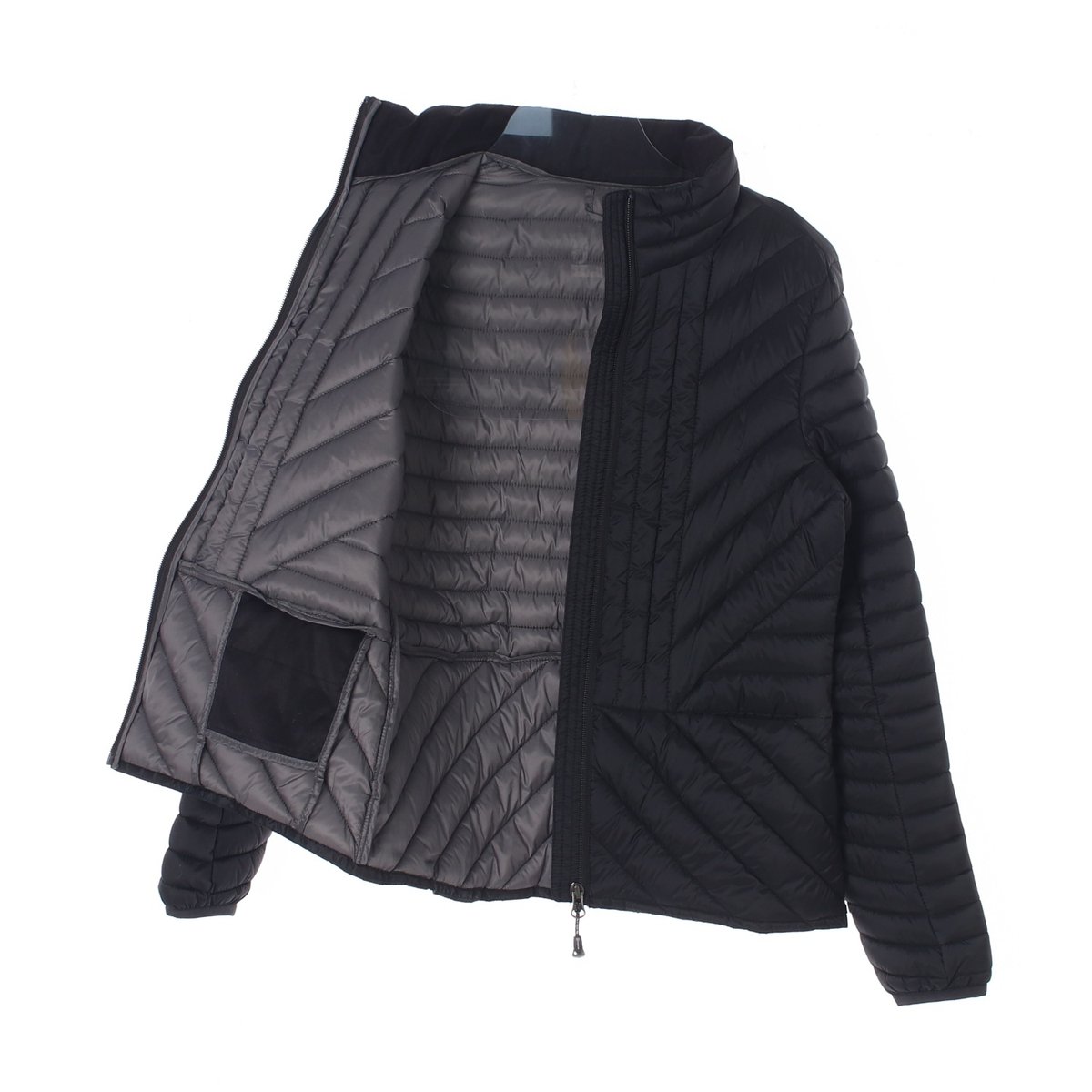 머렐 블랙 경량 모크넥 패딩 이미지 4