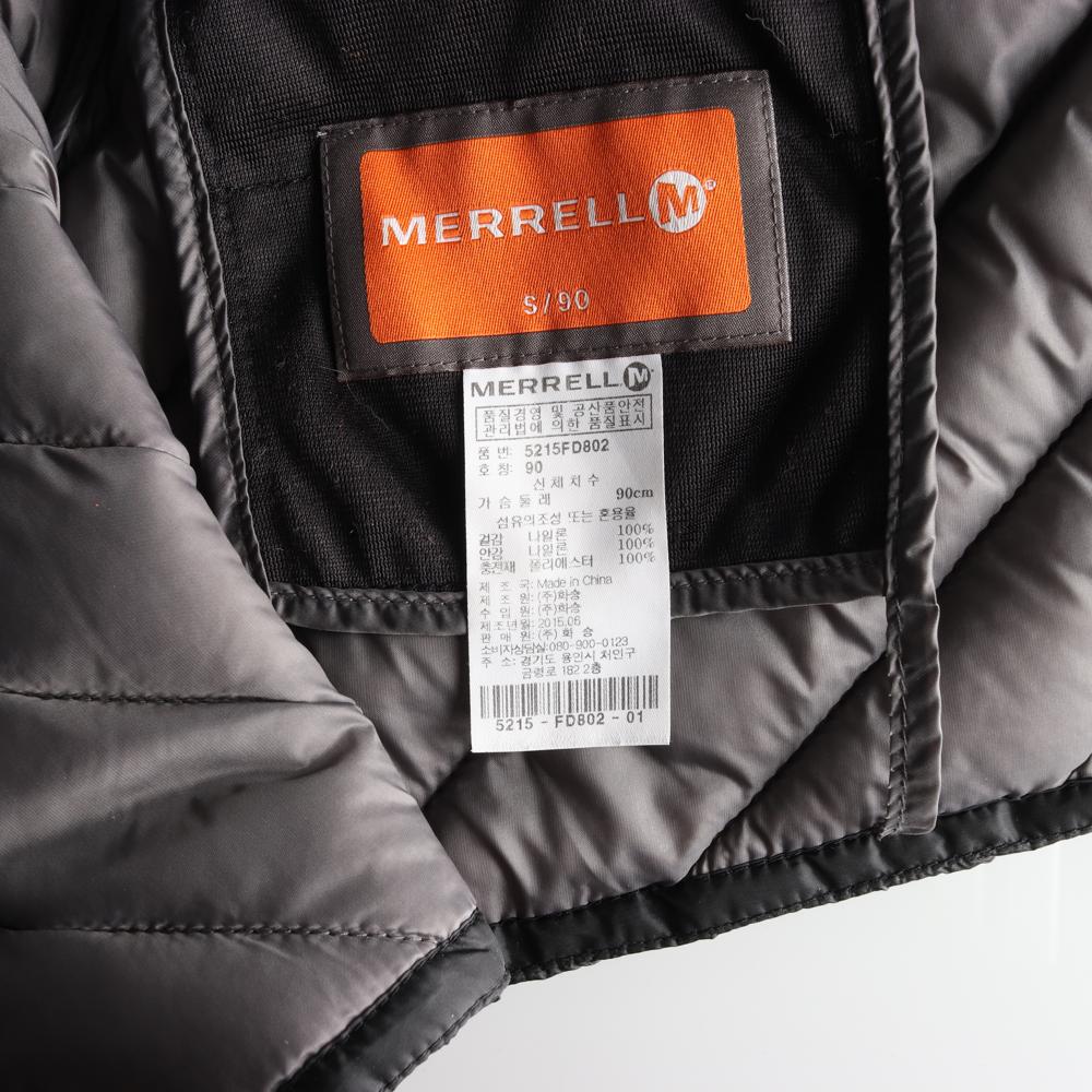 머렐 블랙 경량 모크넥 패딩 이미지 6