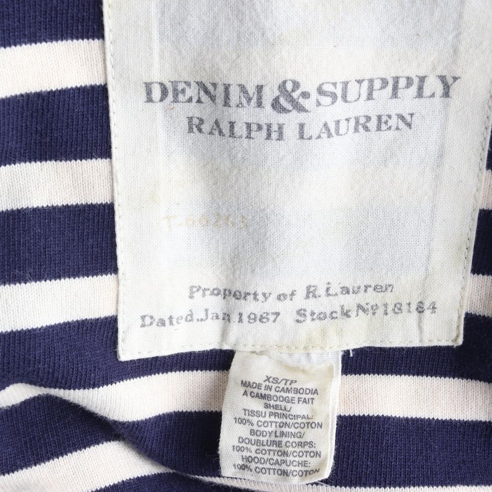 데님앤서플라이 페인팅 데님 후드 트럭커 자켓 이미지 6