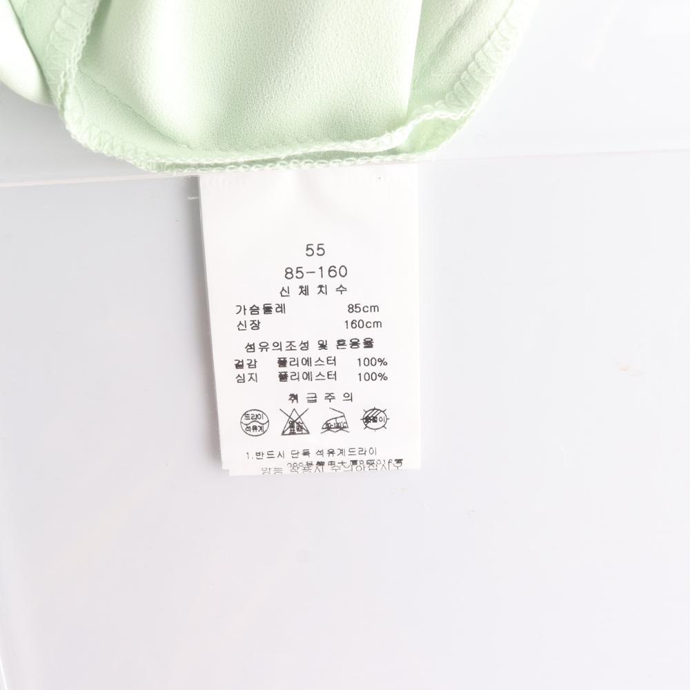 라인 피스타치오 리본 타이 블라우스 이미지 6