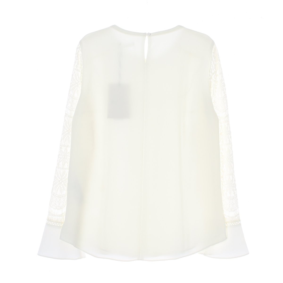 잇미샤 레이스 디테일 라운드 블라우스 이미지 4
