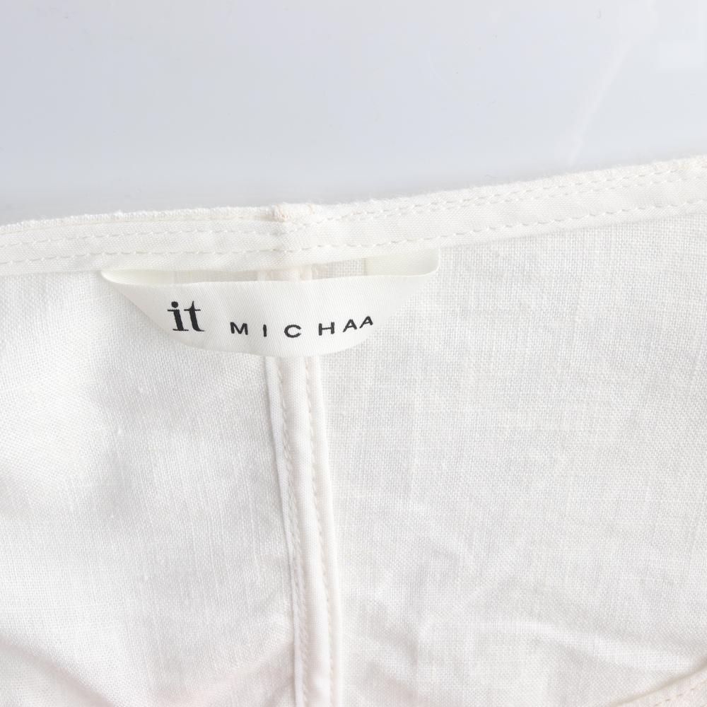 잇미샤 린넨 포켓 셔츠 블라우스 이미지 5