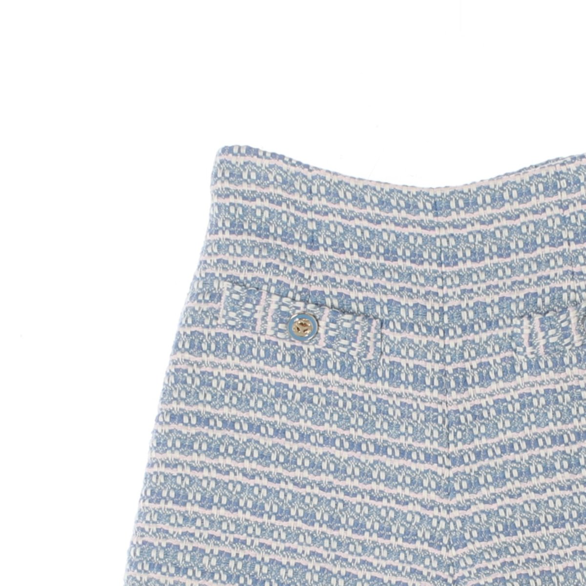 산드로 하늘 하이웨이스트 트위드 쇼츠 반바지 팬츠 이미지 2