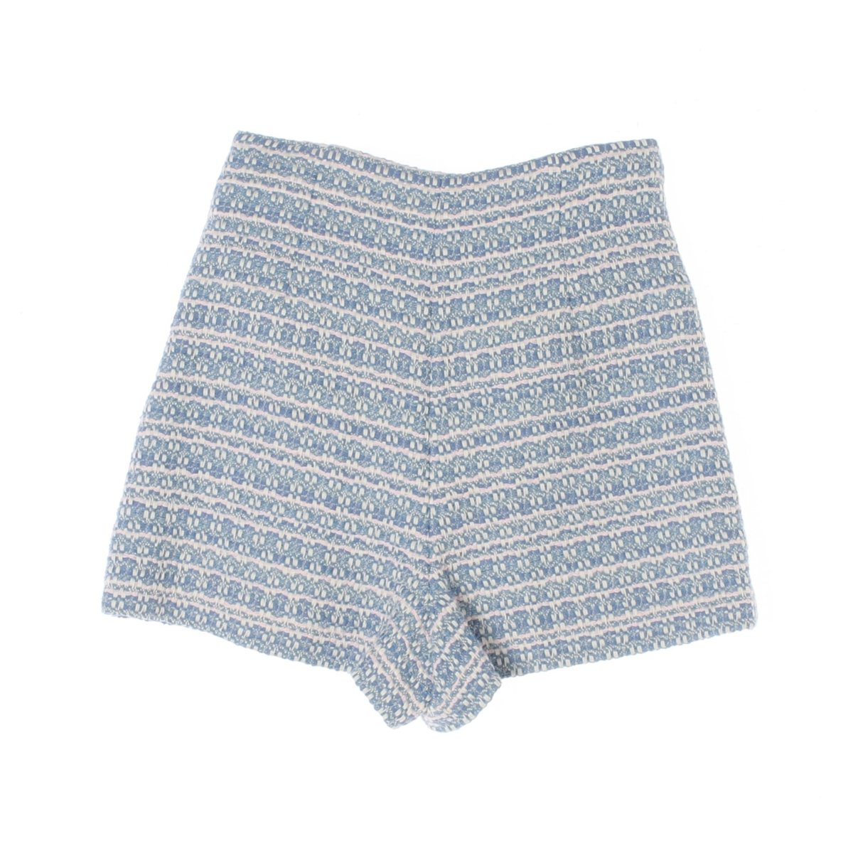 산드로 하늘 하이웨이스트 트위드 쇼츠 반바지 팬츠 이미지 4