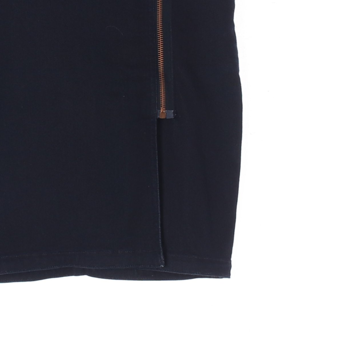 폴스미스 진청 지퍼 허리밴딩 데님 스커트 이미지 3