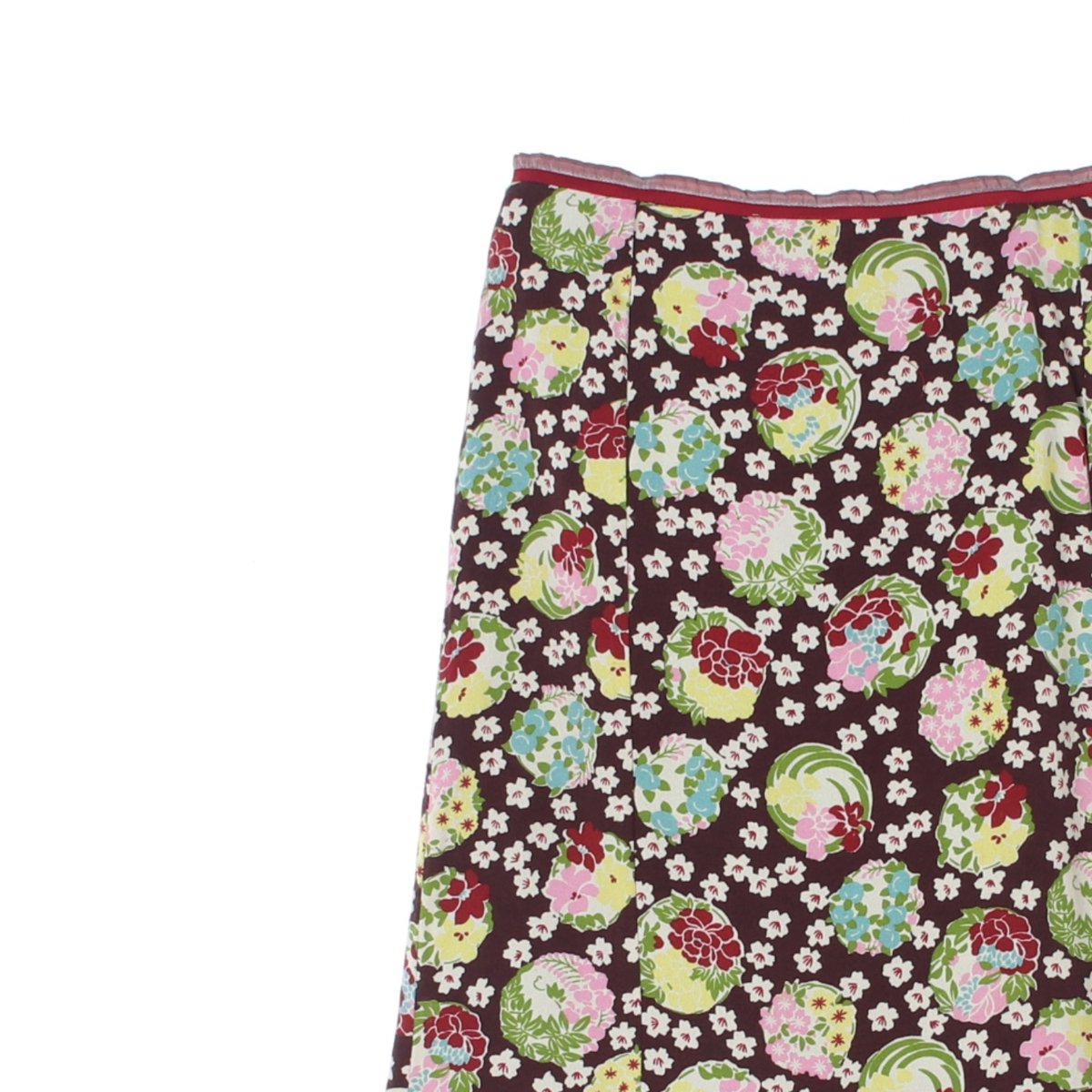 오일릴리 플라워패턴 긱시크 스커트 이미지 2