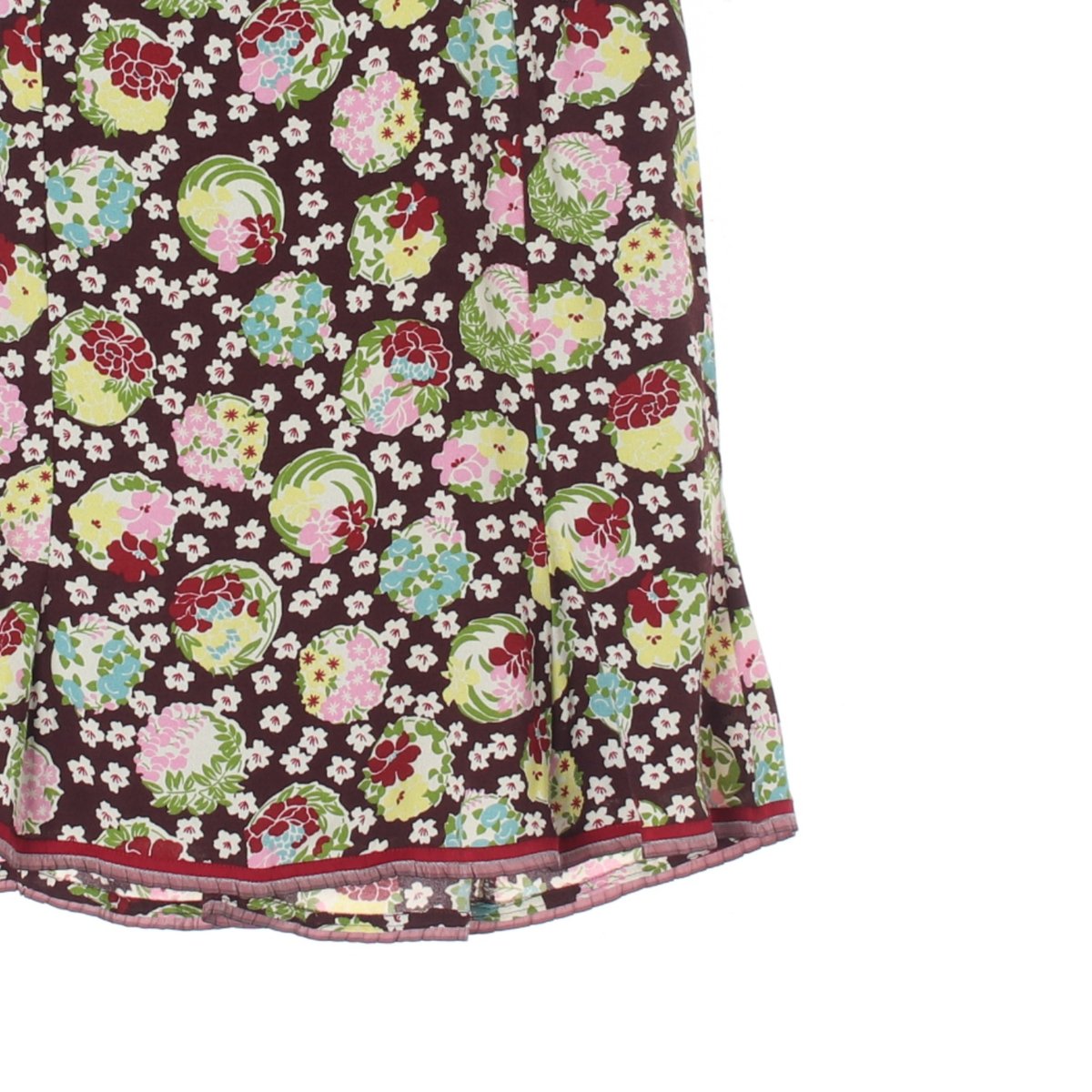 오일릴리 플라워패턴 긱시크 스커트 이미지 3