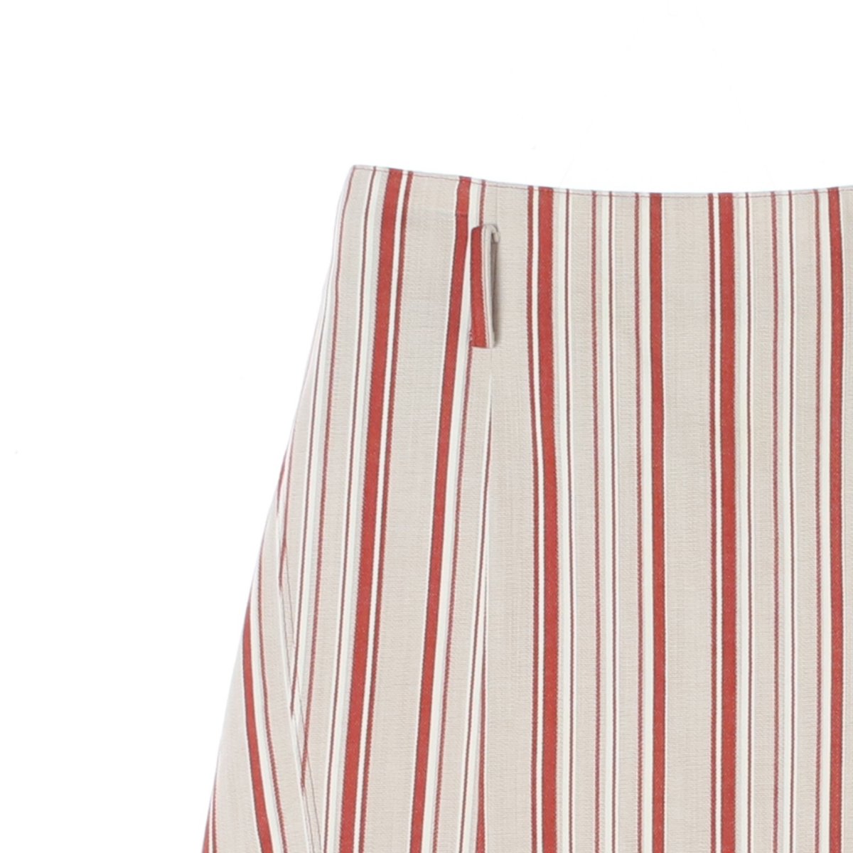 시스템 스트라이프 A라인 미니 스커트 이미지 2