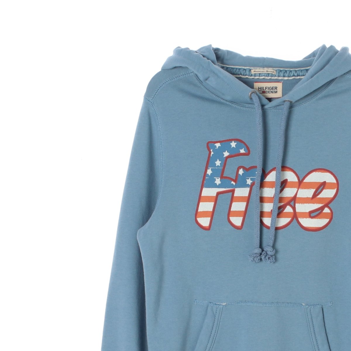타미힐피거 하늘색 프리아메리카 후드 티셔츠 이미지 2
