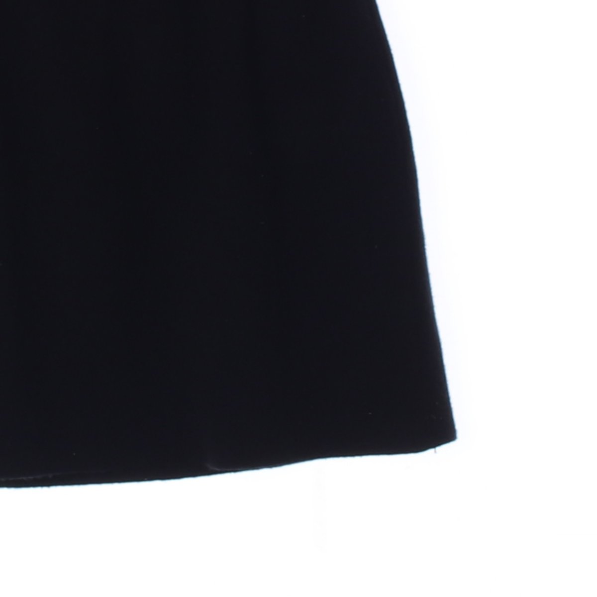 로미스토리 블랙 코튼 기본 미니 스커트 이미지 3