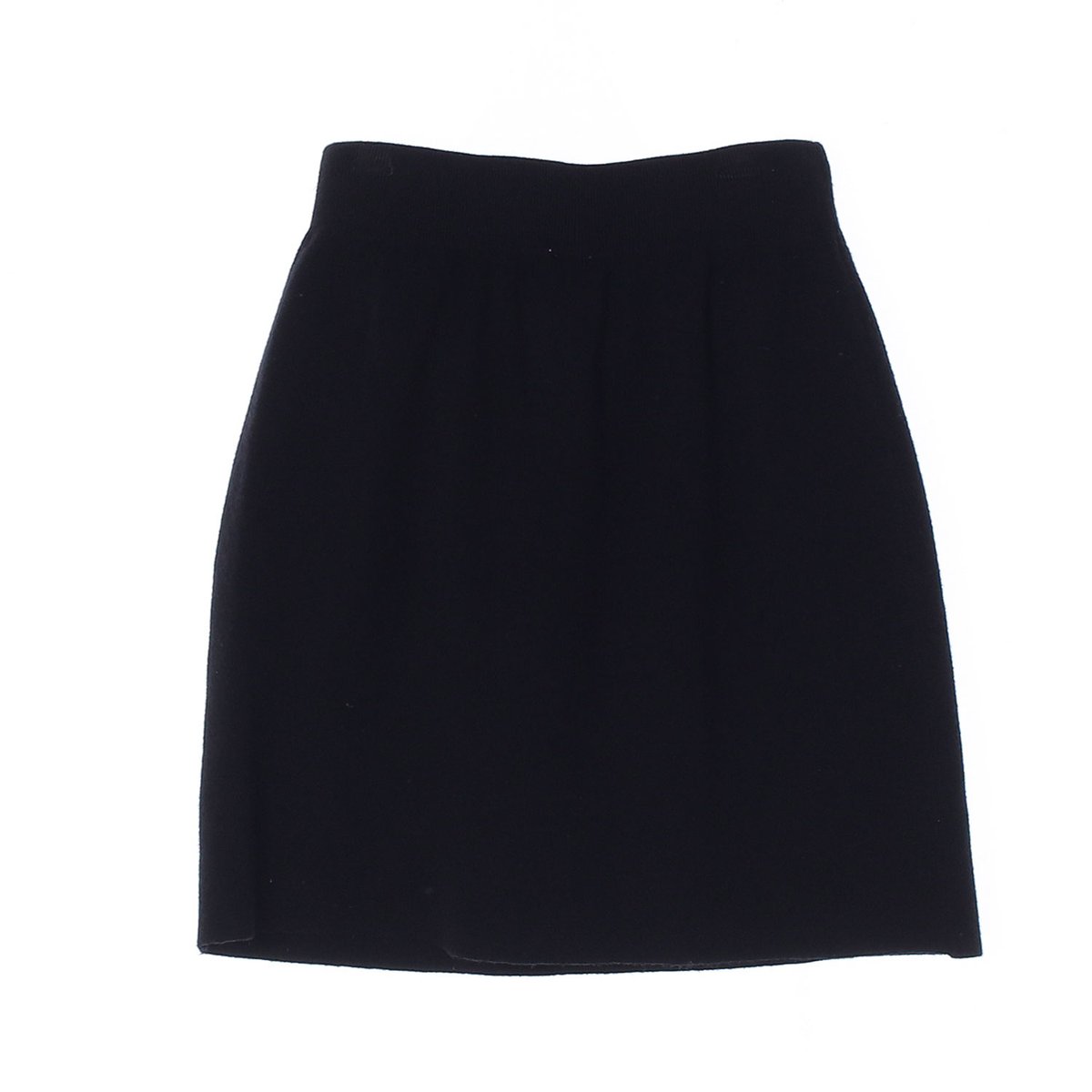 로미스토리 블랙 코튼 기본 미니 스커트 이미지 4