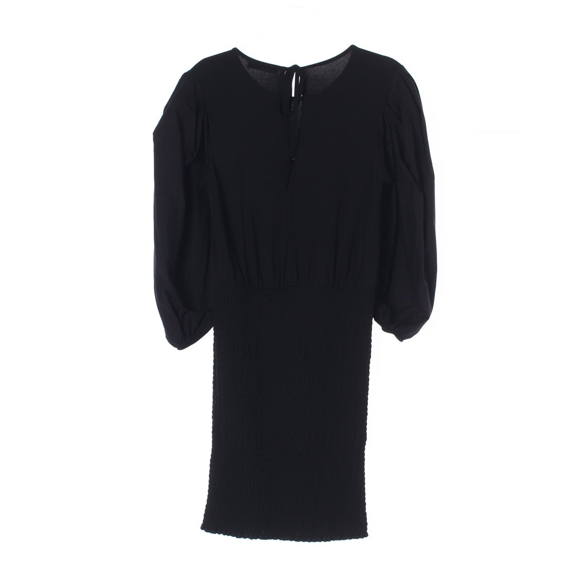 자라 블랙 쉬폰 퍼프 소매 튜닉원피스 이미지 4