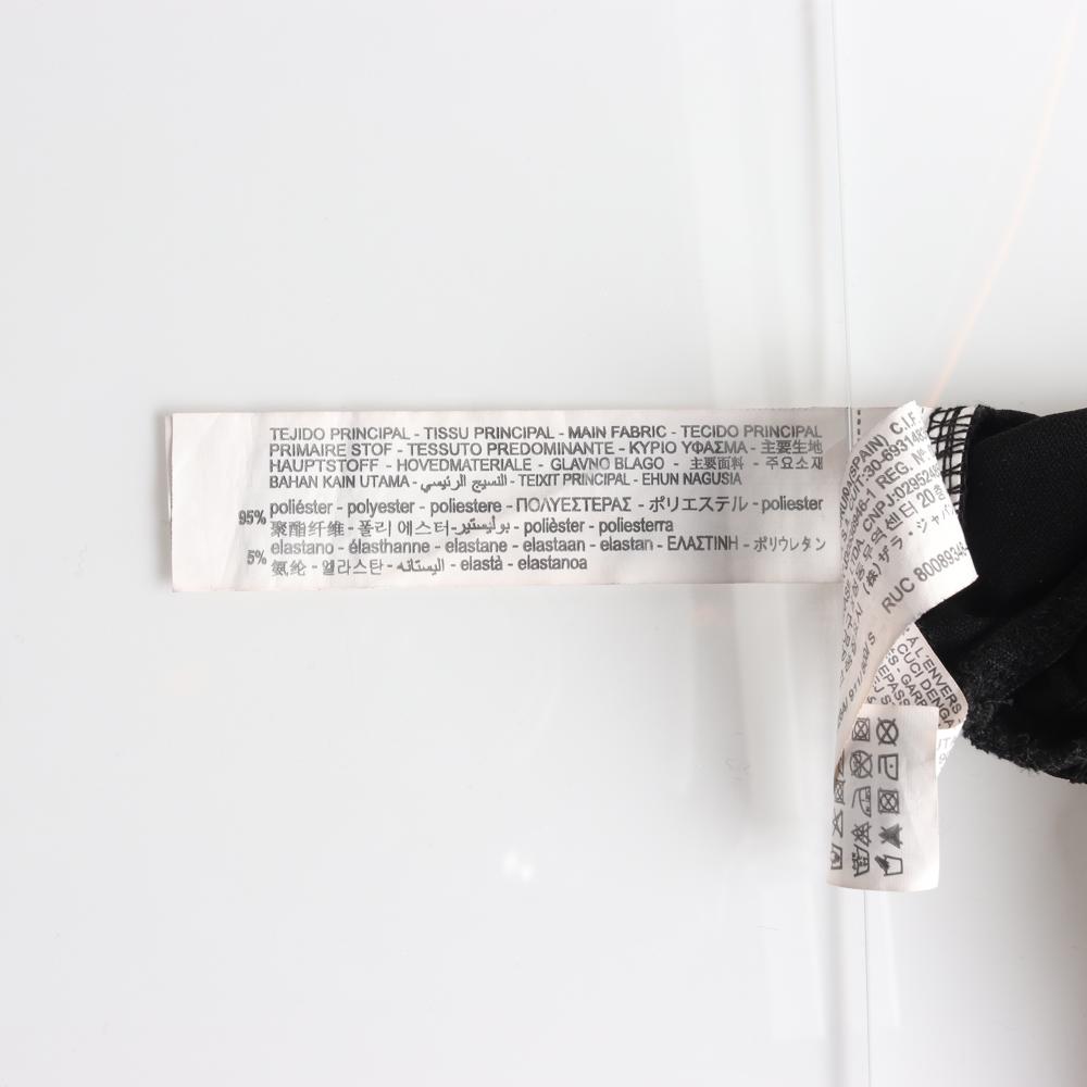 자라 블랙 쉬폰 퍼프 소매 튜닉원피스 이미지 6