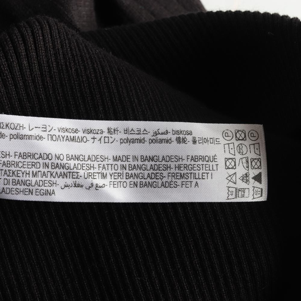 자라 블랙 터틀넥 소매 디테일 니트 원피스 이미지 7