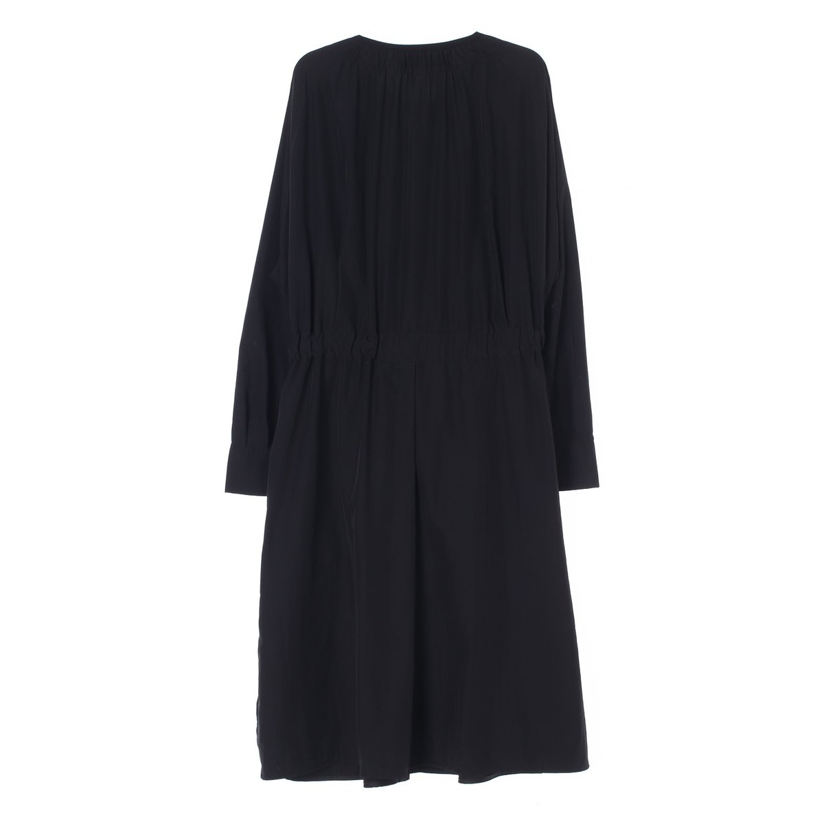 자라 블랙 노카라 셔츠원피스 이미지 4