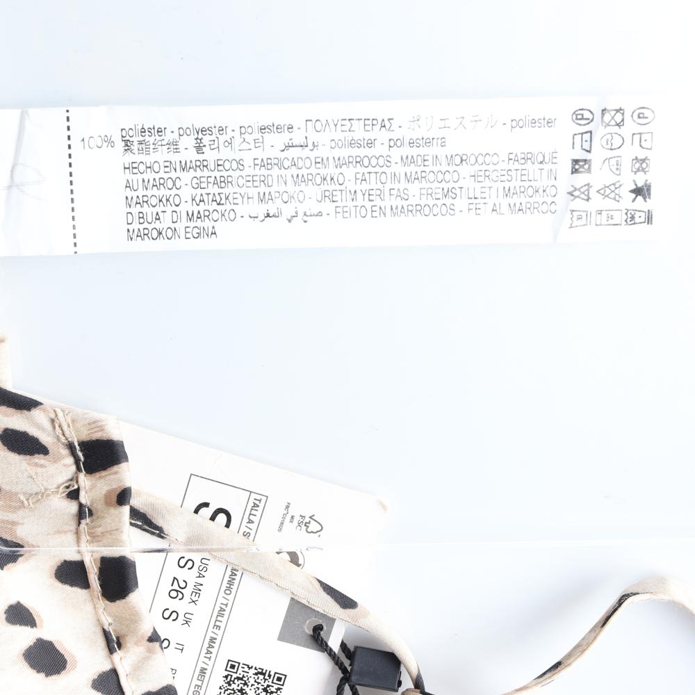 자라 레오파드 뷔스티에 슬립 미니 드레스 이미지 6