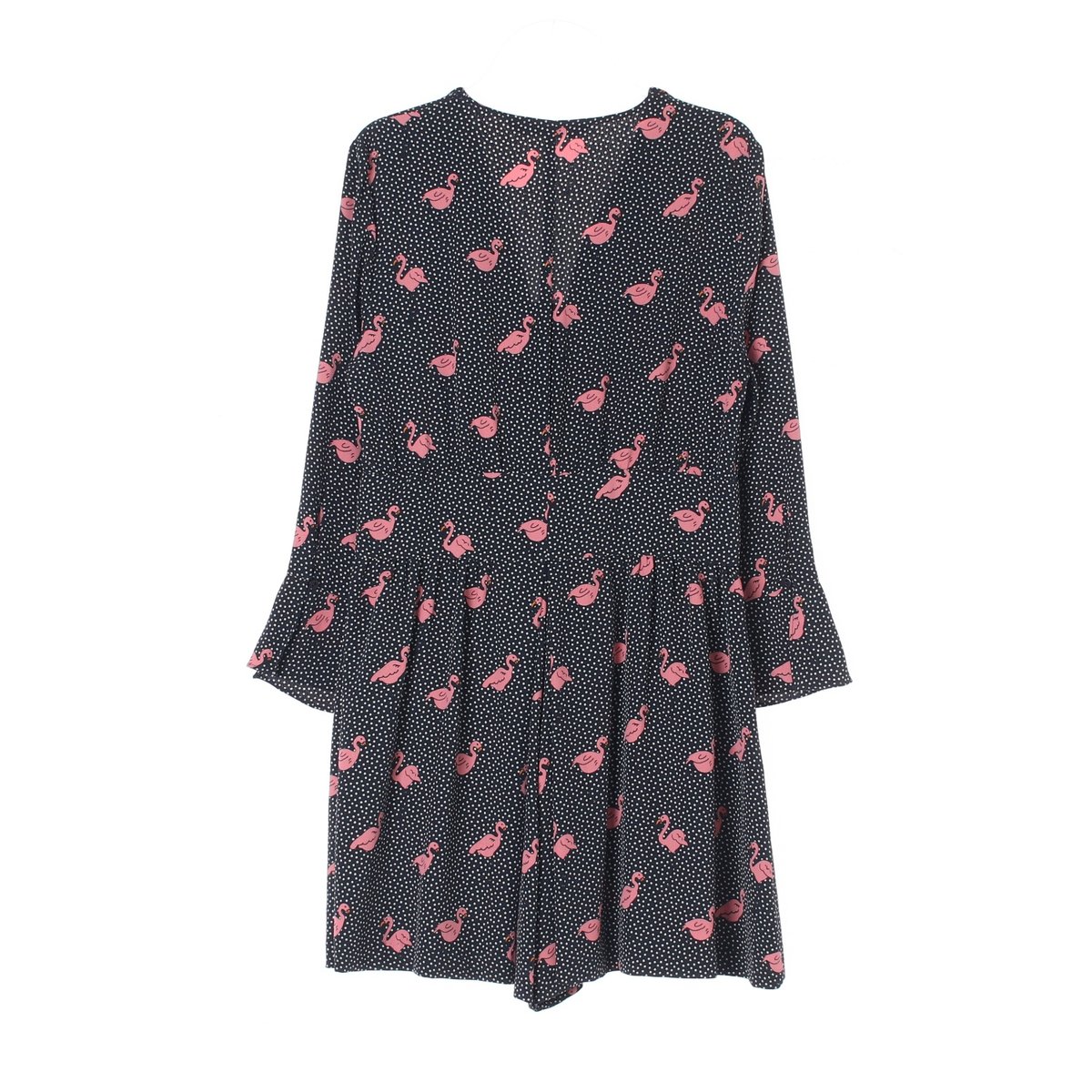 자라 블랙 플라멩고 미니 점프수트 이미지 4