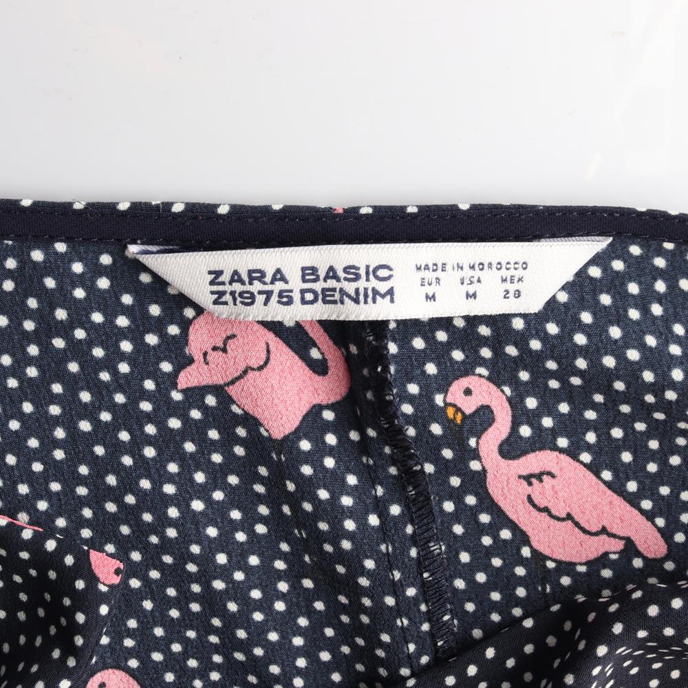 자라 블랙 플라멩고 미니 점프수트 이미지 5