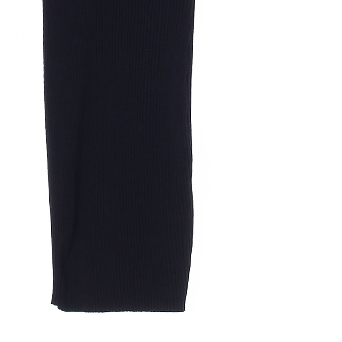 자라 블랙 골지 니트 홀터넥 미니 드레스 이미지 3