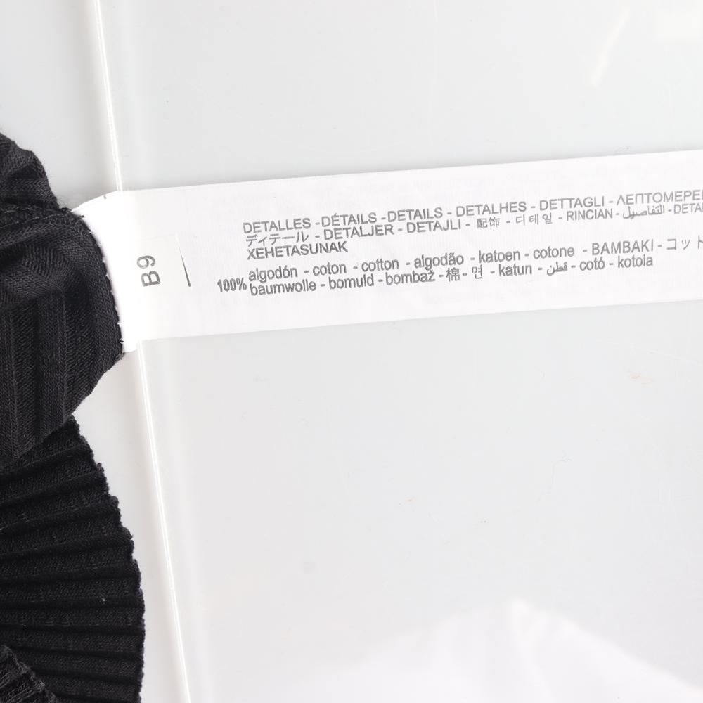 자라 블랙 골지 니트 홀터넥 미니 드레스 이미지 6