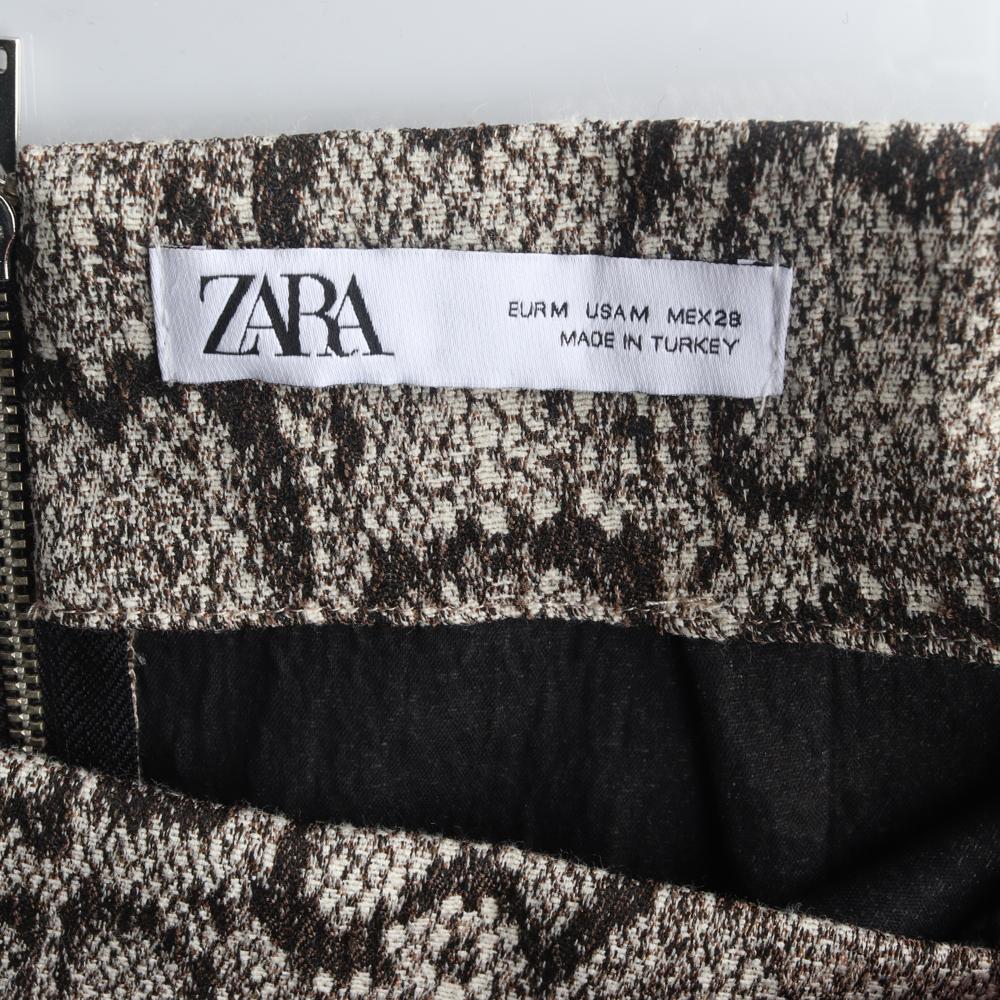 자라 그레이 펜슬 롱 스커트 이미지 5